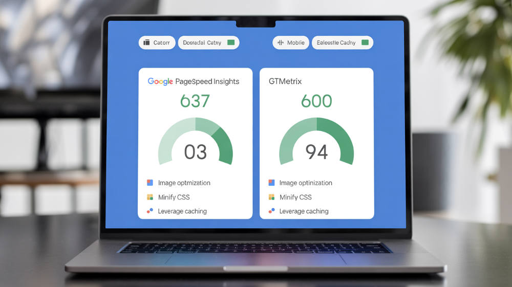 Website optimization using Divi builder for WordPress